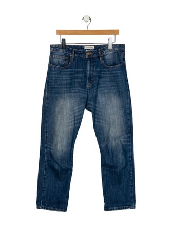 Étoile Isabel Marant Mid-Rise Straight Leg Jeans