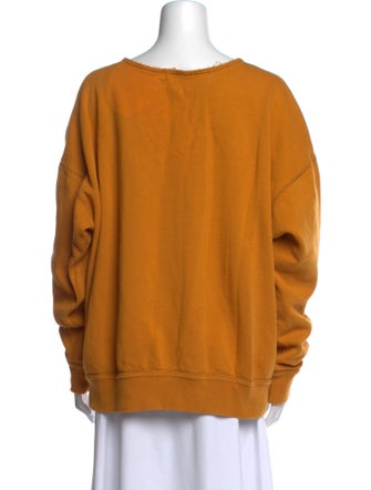 Étoile Isabel Marant Graphic Print Scoop Neck Sweatshirt