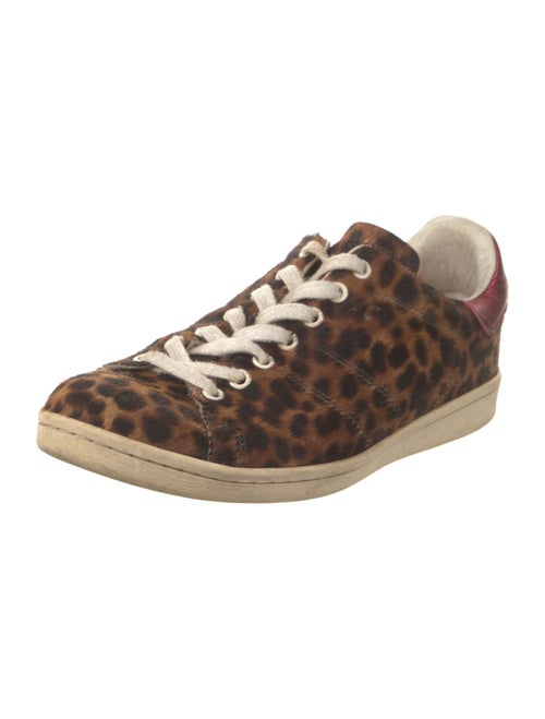 Étoile Isabel Marant Ponyhair Animal Print Sneakers