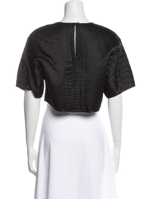 Étoile Isabel Marant Crew Neck Short Sleeve Crop Top