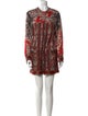 Étoile Isabel Marant Paisley Print Crew Neck Romper