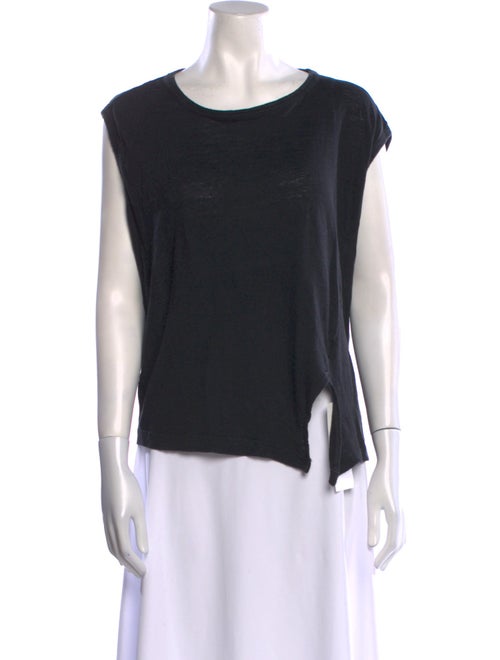 Étoile Isabel Marant Linen Bateau Neckline T-Shirt