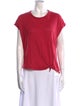 Étoile Isabel Marant Linen Crew Neck T-Shirt