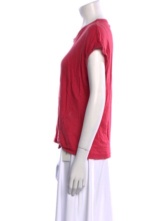 Étoile Isabel Marant Linen Crew Neck T-Shirt