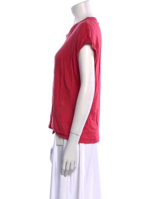 Étoile Isabel Marant Linen Crew Neck T-Shirt