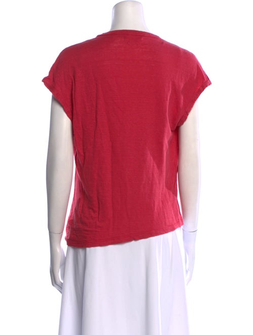 Étoile Isabel Marant Linen Crew Neck T-Shirt