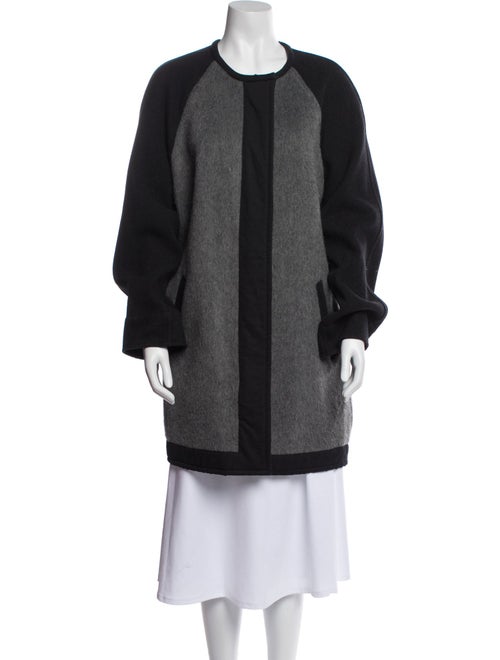 Étoile Isabel Marant Wool Faux Fur Coat