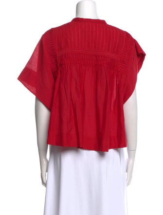 Étoile Isabel Marant Crew Neck Short Sleeve Blouse