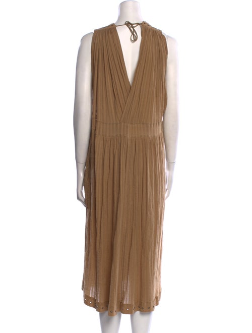 Étoile Isabel Marant V-Neck Midi Length Dress