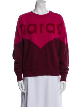 Étoile Isabel Marant Graphic Print Crew Neck Sweatshirt