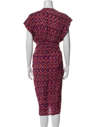 Étoile Isabel Marant Printed Knee-Length Dress