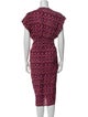 Étoile Isabel Marant Printed Knee-Length Dress