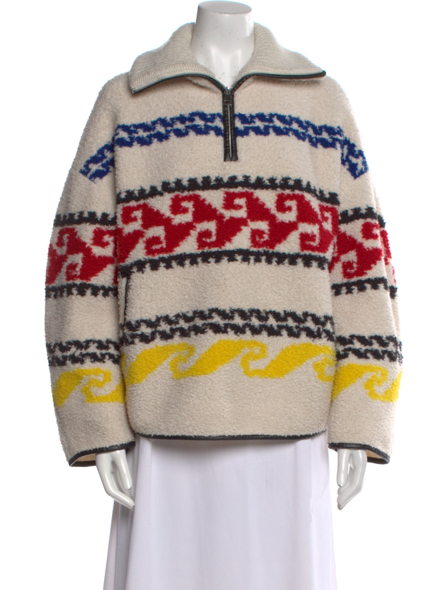 Étoile Isabel Marant Striped Crew Neck Sweater
