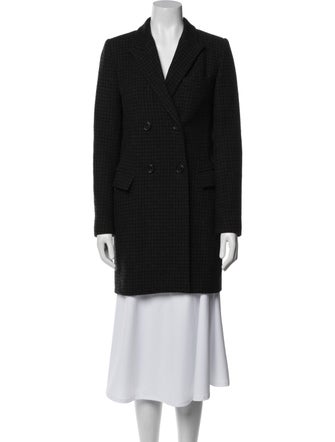 Étoile Isabel Marant Wool Tweed Pattern Peacoat