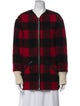 Étoile Isabel Marant Wool Plaid Print Jacket