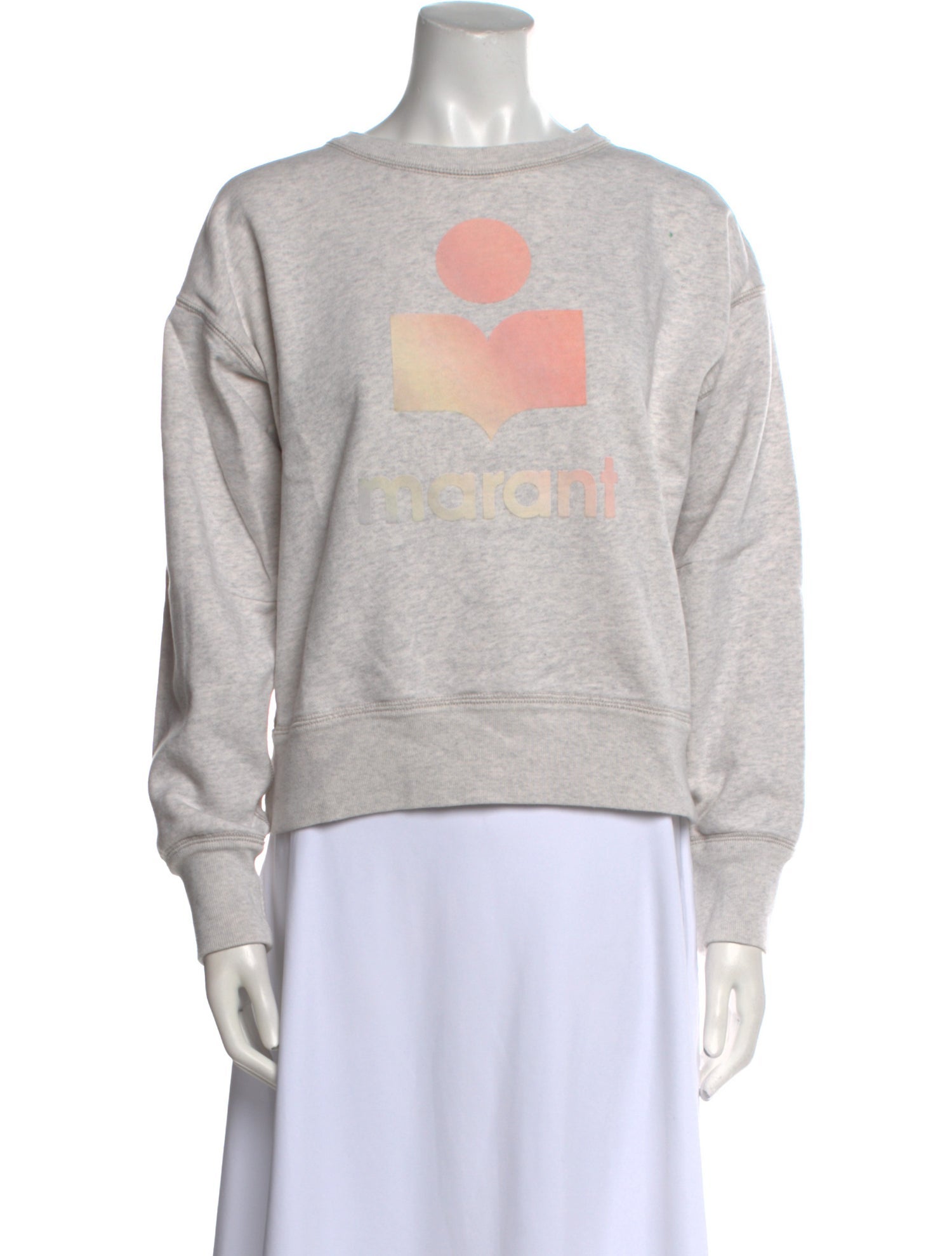 Étoile Isabel Marant Graphic Print Crew Neck Sweatshirt