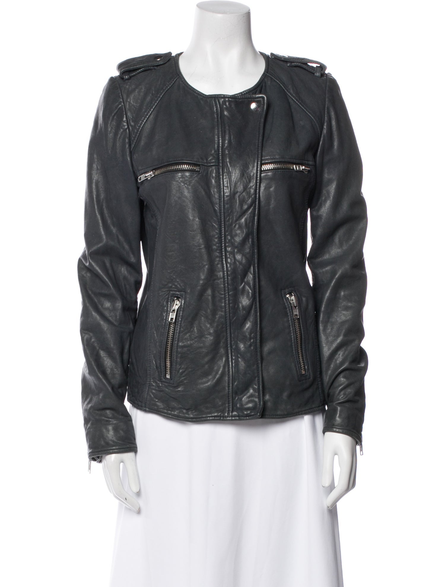 Étoile Isabel Marant Leather Biker Jacket