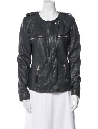 Étoile Isabel Marant Leather Biker Jacket