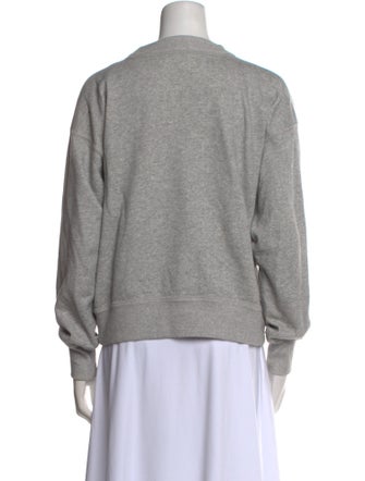 Étoile Isabel Marant Graphic Print Mock Neck Sweatshirt