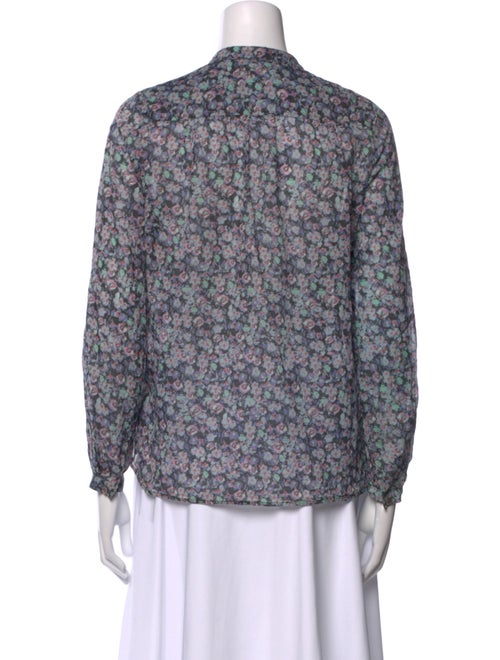 Étoile Isabel Marant Floral Print Crew Neck Blouse