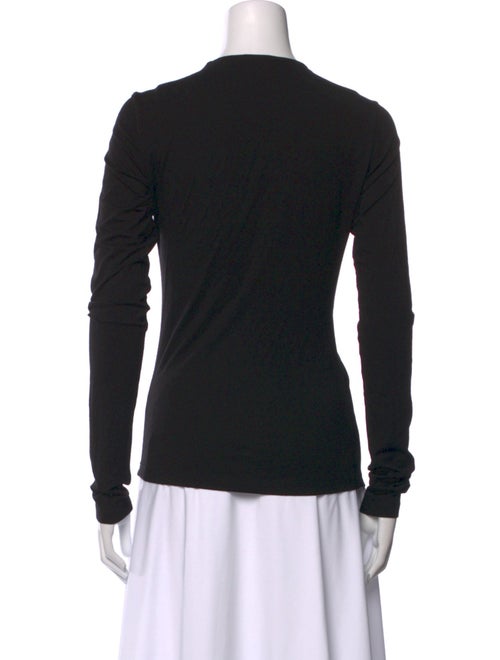 Étoile Isabel Marant V-Neck Long Sleeve Top