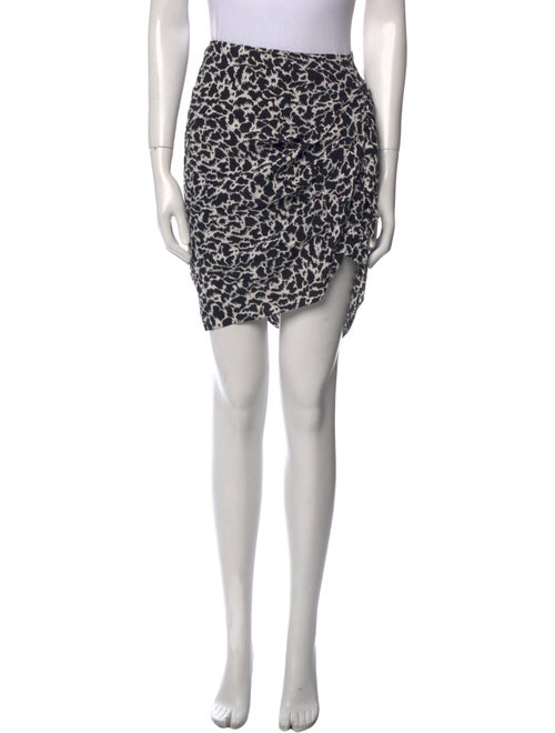 Étoile Isabel Marant Animal Print Mini Skirt
