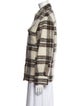Étoile Isabel Marant Wool Plaid Print Jacket