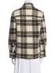 Étoile Isabel Marant Wool Plaid Print Jacket