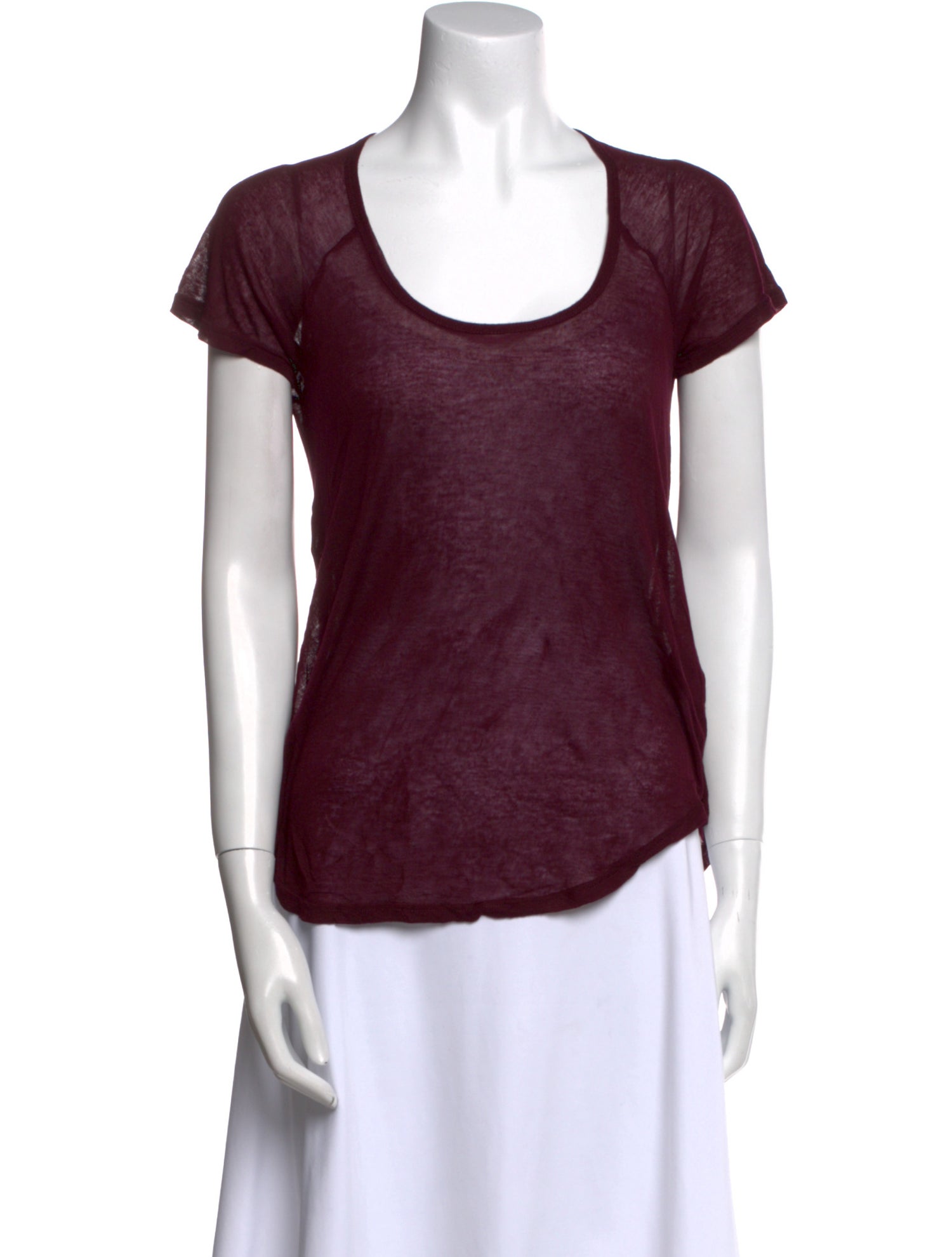 Étoile Isabel Marant Scoop Neck Short Sleeve T-Shirt