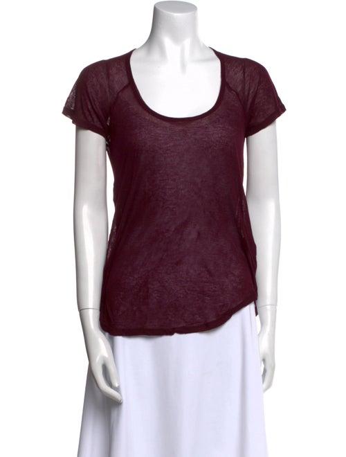 Étoile Isabel Marant Scoop Neck Short Sleeve T-Shirt