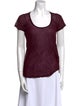 Étoile Isabel Marant Scoop Neck Short Sleeve T-Shirt