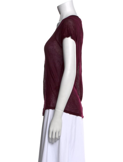 Étoile Isabel Marant Scoop Neck Short Sleeve T-Shirt