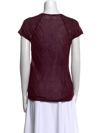 Étoile Isabel Marant Scoop Neck Short Sleeve T-Shirt
