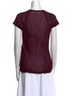 Étoile Isabel Marant Scoop Neck Short Sleeve T-Shirt