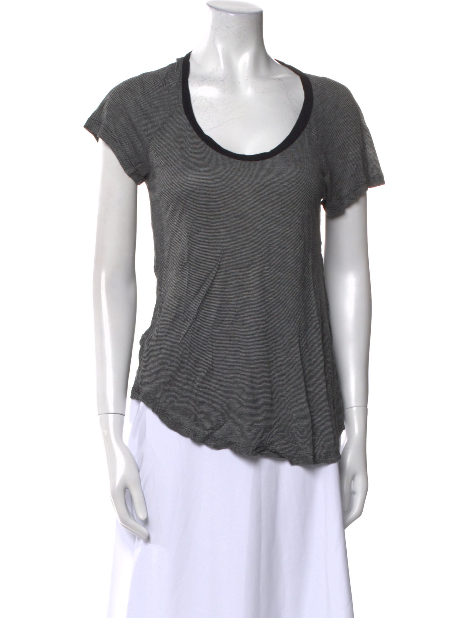 Étoile Isabel Marant Scoop Neck Short Sleeve T-Shirt