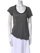 Étoile Isabel Marant Scoop Neck Short Sleeve T-Shirt