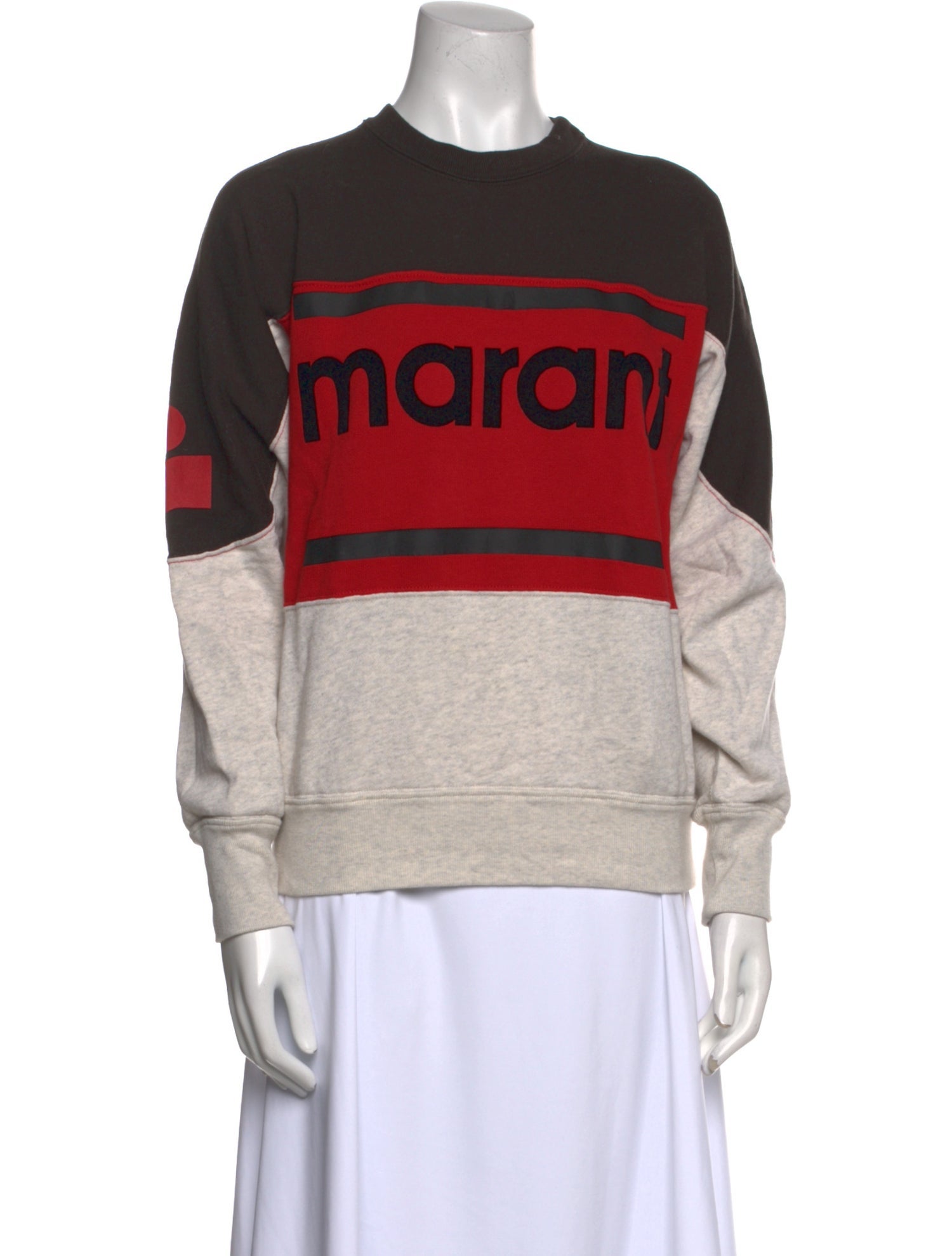 Étoile Isabel Marant Graphic Print Crew Neck Sweatshirt