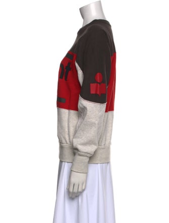 Étoile Isabel Marant Graphic Print Crew Neck Sweatshirt