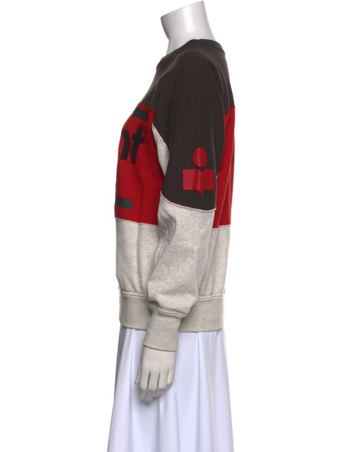 Étoile Isabel Marant Graphic Print Crew Neck Sweatshirt