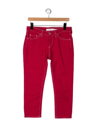 Étoile Isabel Marant Mid-Rise Straight Leg Jeans