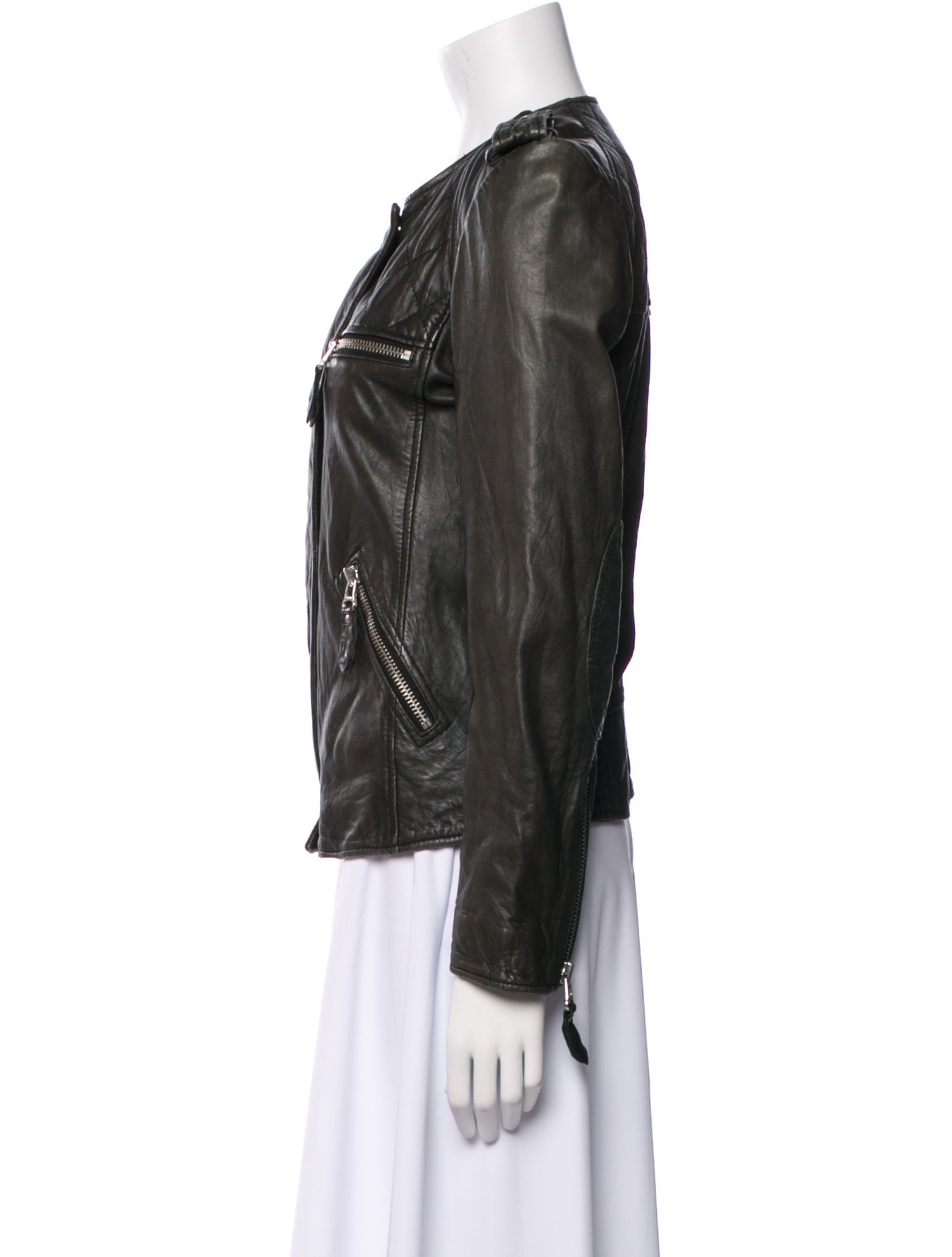 Étoile Isabel Marant Leather Biker Jacket