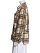 Étoile Isabel Marant Wool Plaid Print Jacket