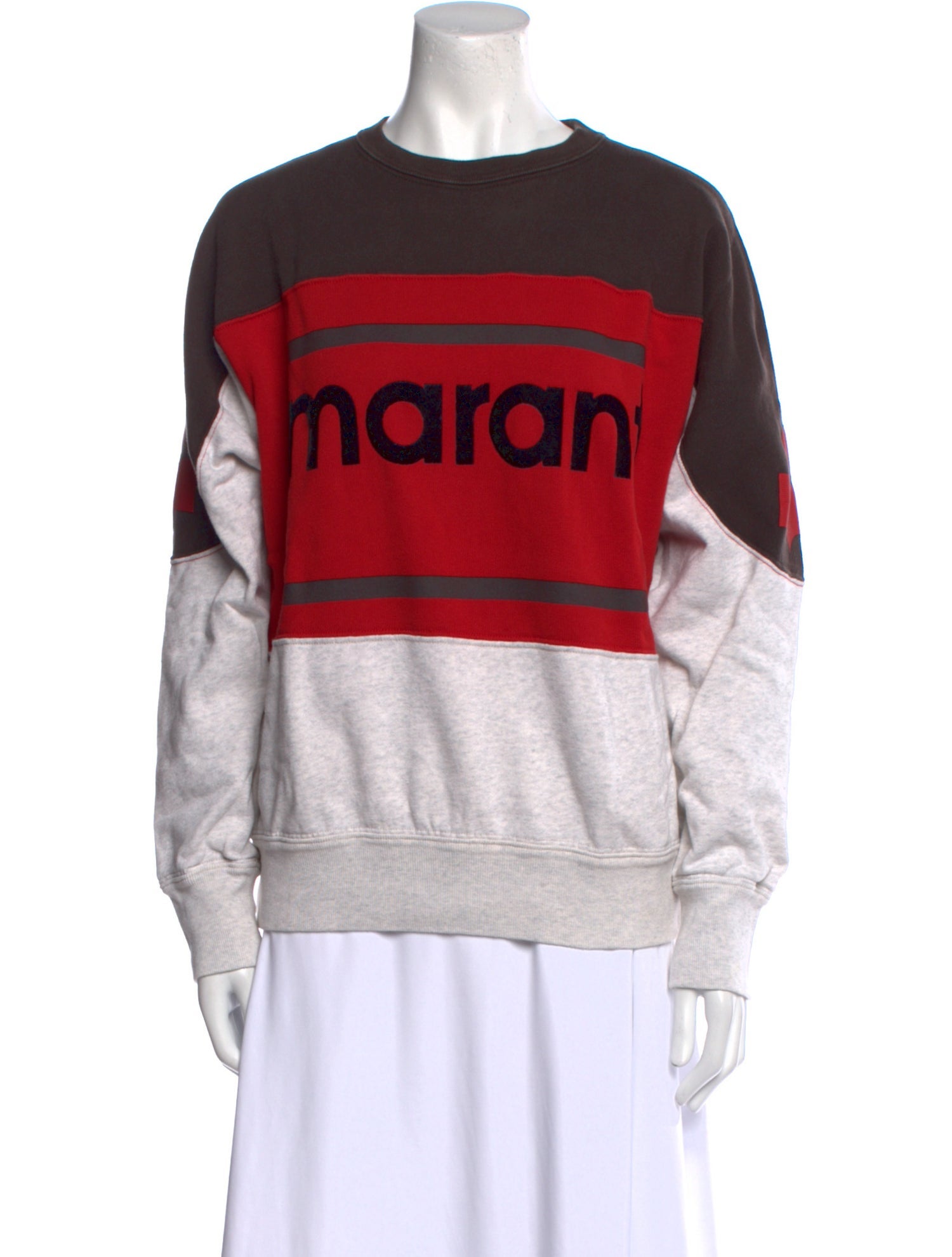 Étoile Isabel Marant Graphic Print Crew Neck Sweatshirt