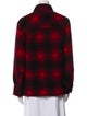 Étoile Isabel Marant Wool Plaid Print Utility Jacket