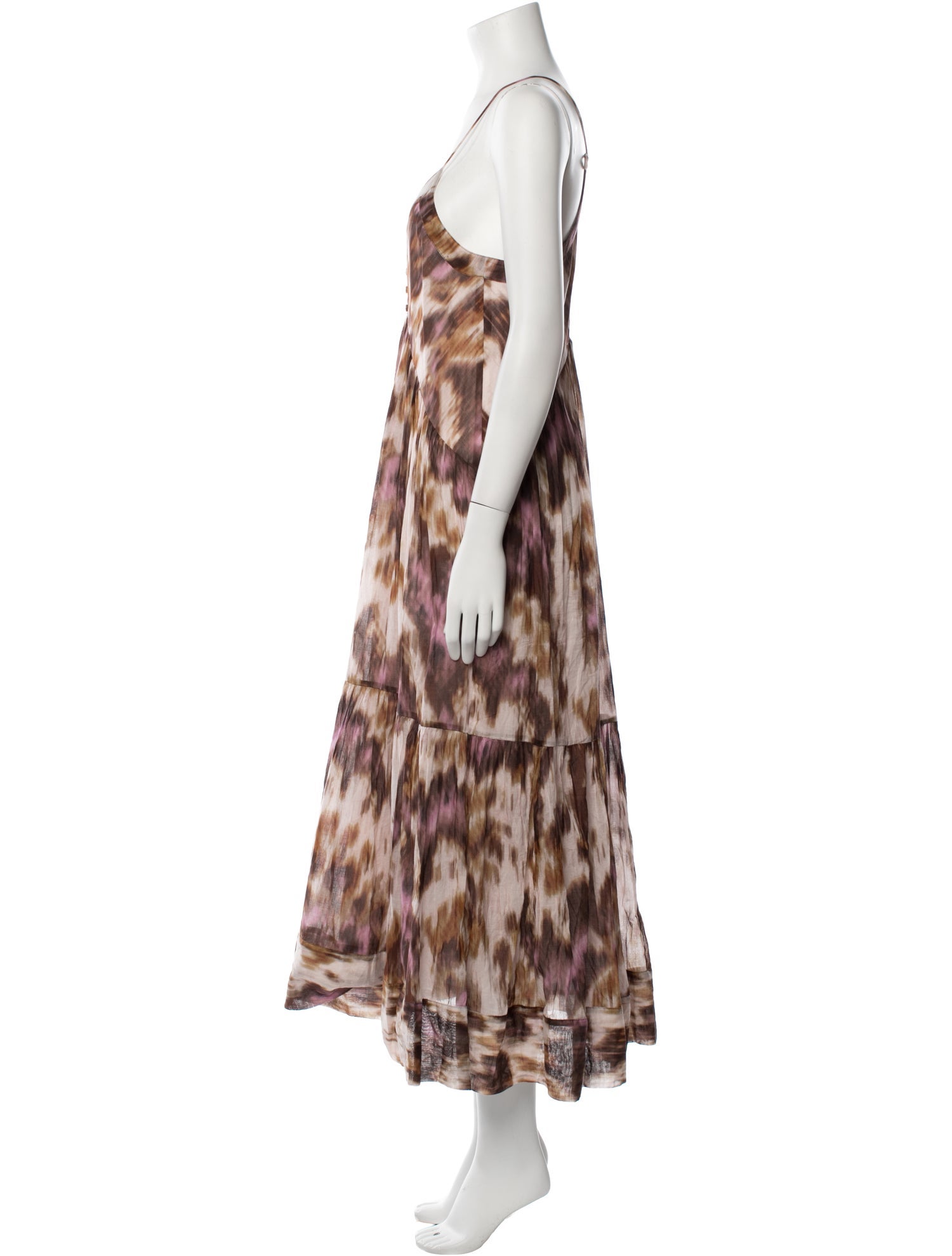 Étoile Isabel Marant Printed Long Dress