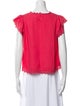 Étoile Isabel Marant Crew Neck Short Sleeve Blouse