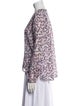 Étoile Isabel Marant Floral Print Crew Neck Blouse