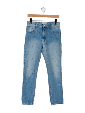 Étoile Isabel Marant Mid-Rise Straight Leg Jeans