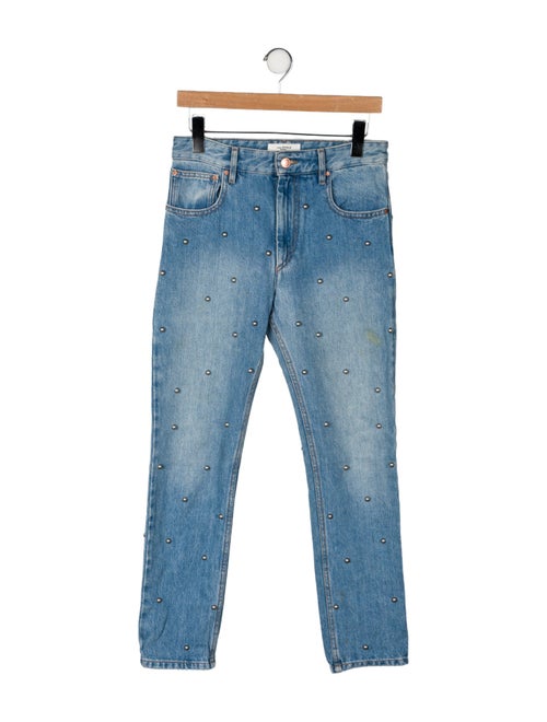 Étoile Isabel Marant Mid-Rise Straight Leg Jeans