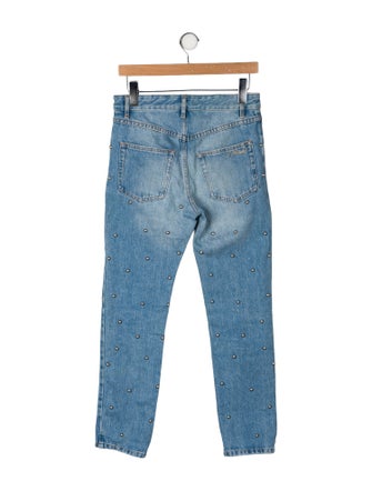 Étoile Isabel Marant Mid-Rise Straight Leg Jeans